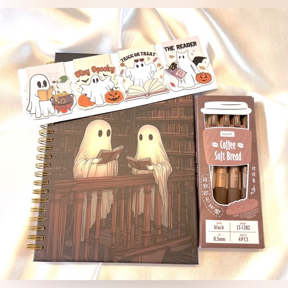 Curated Spooky Journal Bundle – Vintage Ghostly Vibes 👻📖☕️ - Brand new! - Picture 1 of 5